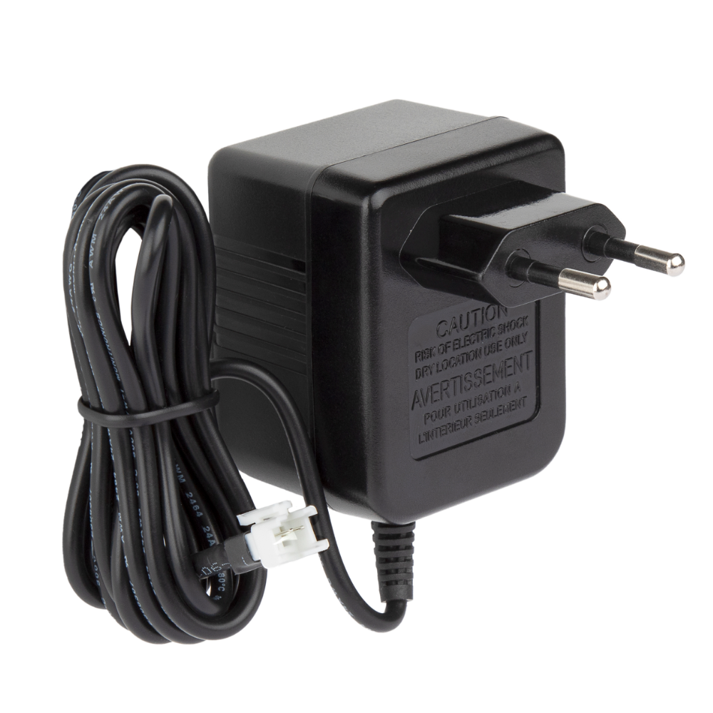 VOLTAGE CONVERTER SCHUKO PLUG 230/12VAC (JST PLUG OUTPUT)